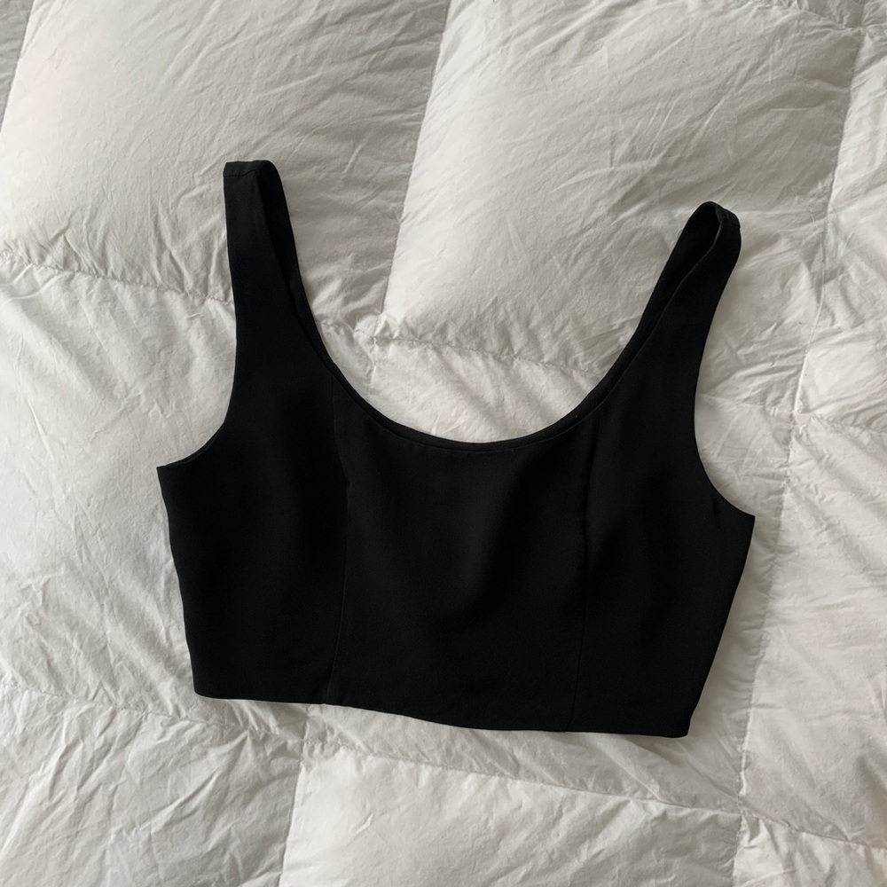 LPA Structured Crop Top / Small